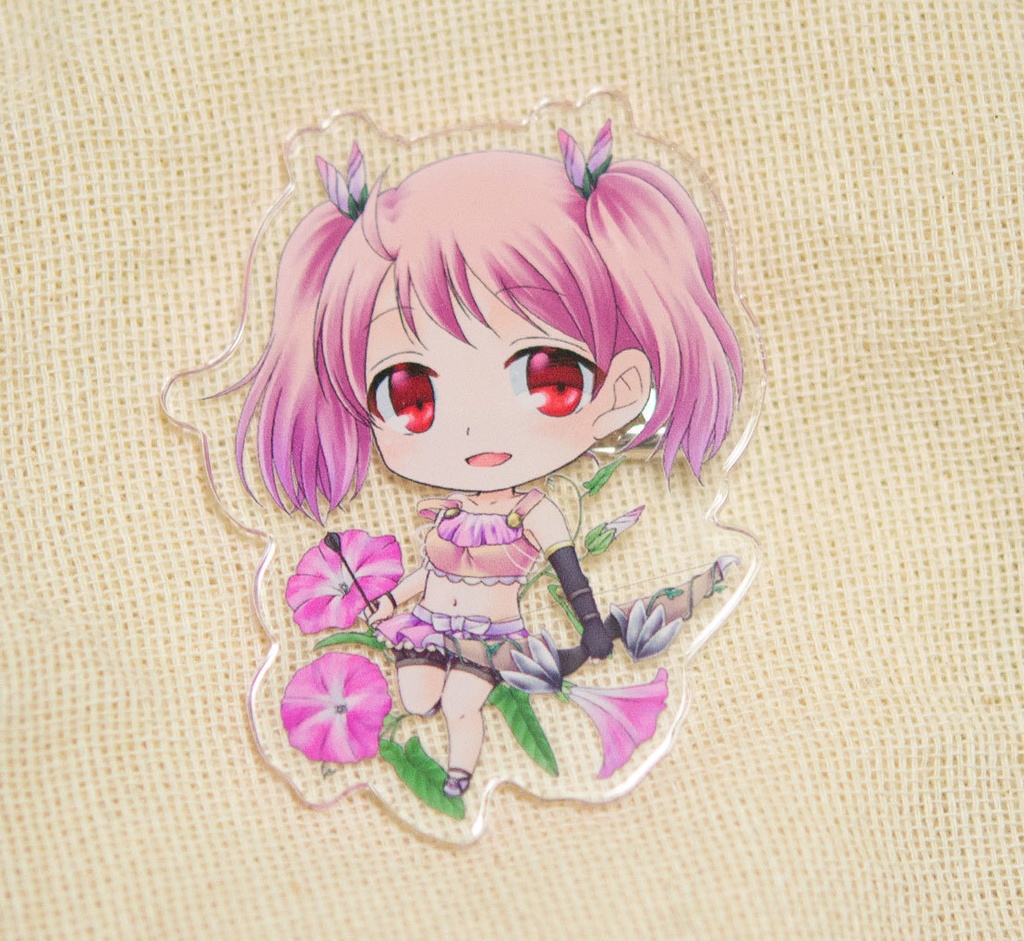 花騎士ちびキャラアクリルバッジ