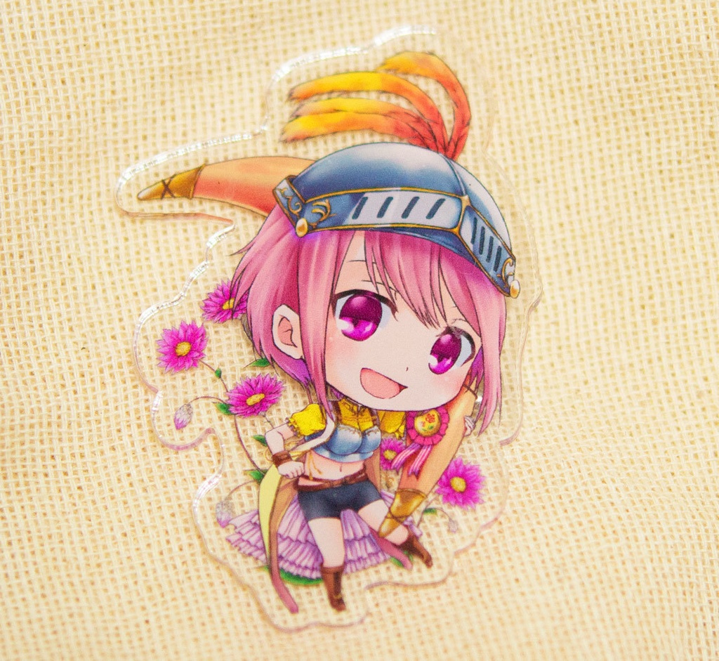 花騎士ちびキャラアクリルバッジ