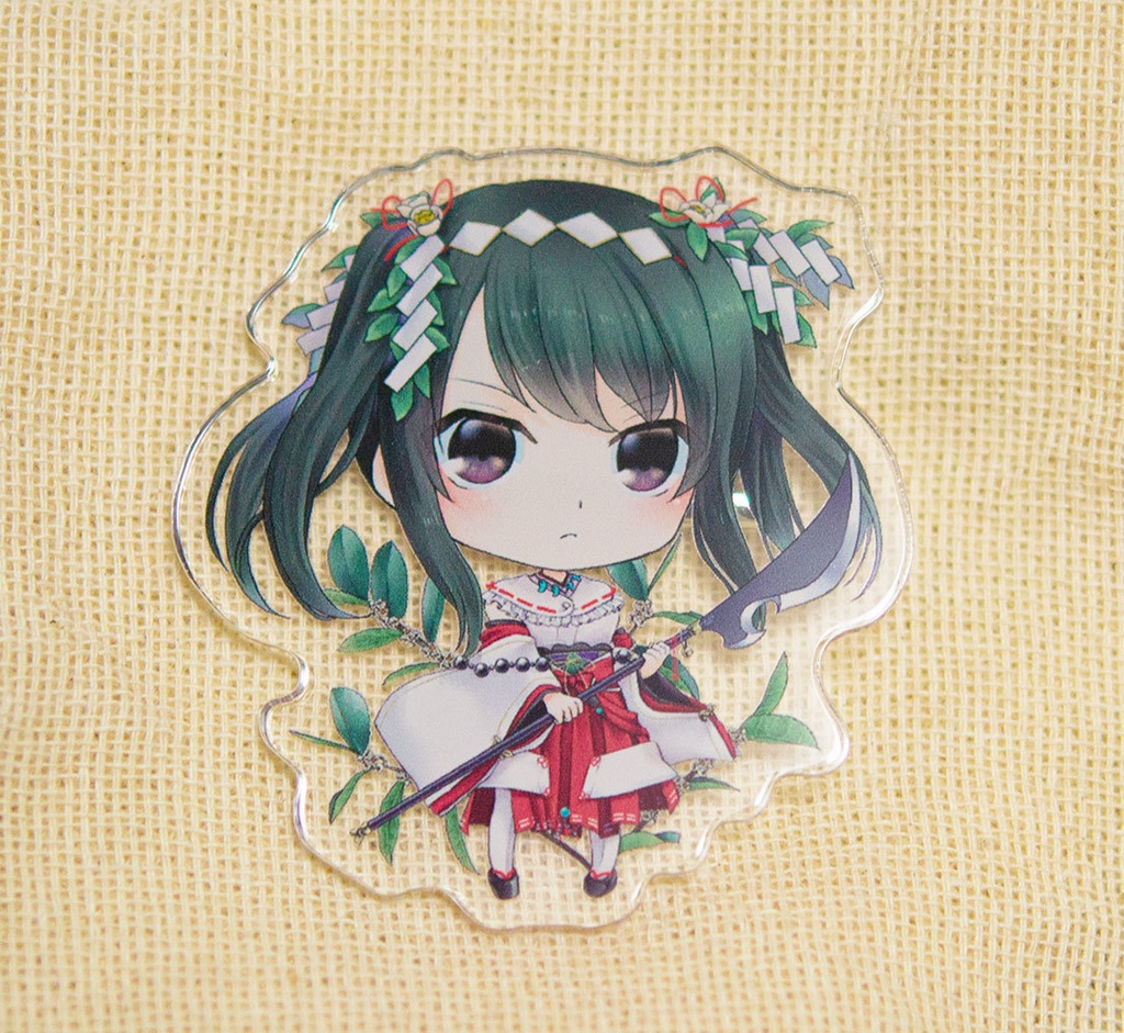 花騎士ちびキャラアクリルバッジ