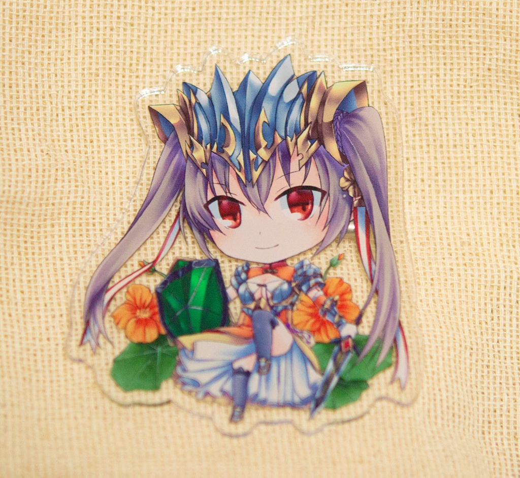 花騎士ちびキャラアクリルバッジ
