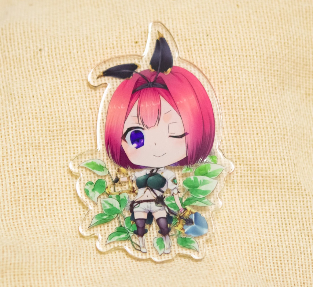 花騎士ちびキャラアクリルバッジ