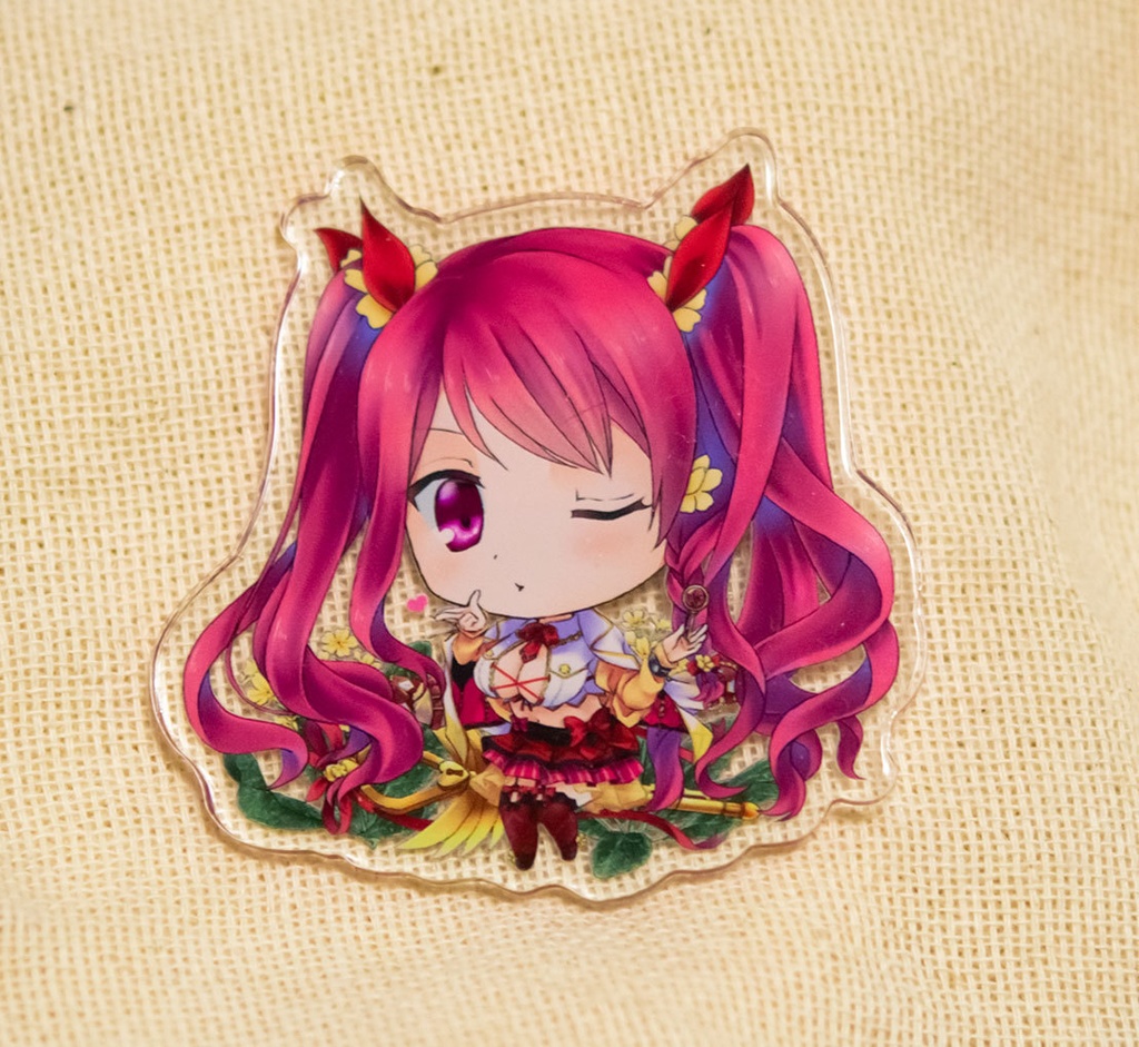 花騎士ちびキャラアクリルバッジ