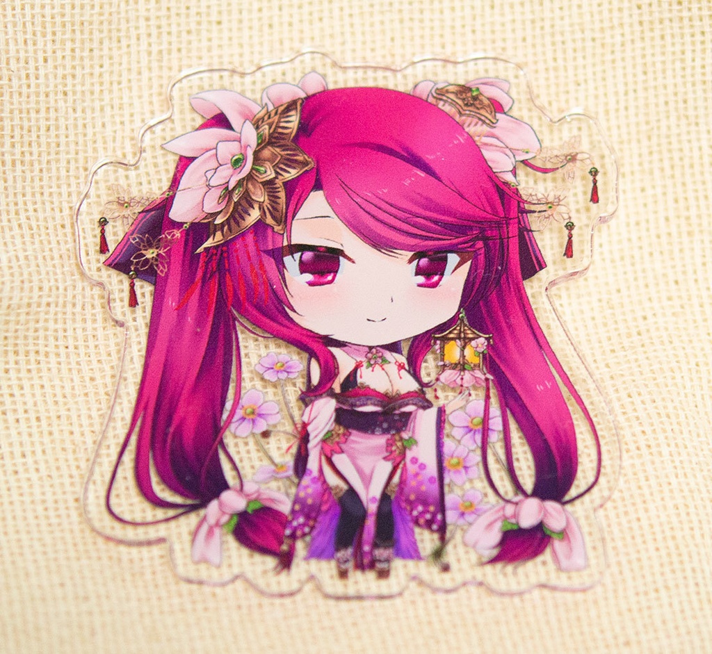 花騎士ちびキャラアクリルバッジ
