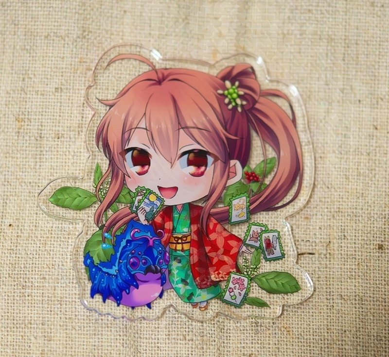 花騎士ちびキャラアクリルバッジ