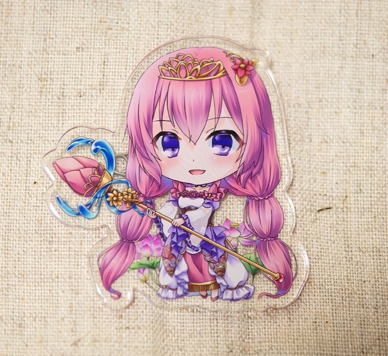 花騎士ちびキャラアクリルバッジ