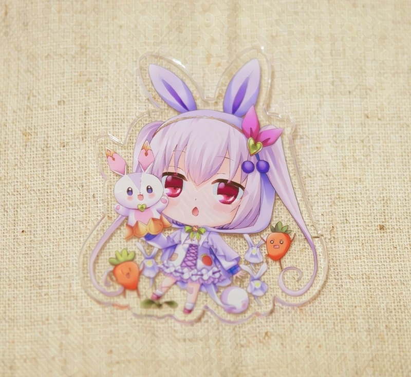 花騎士ちびキャラアクリルバッジ