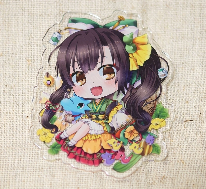 花騎士ちびキャラアクリルバッジ