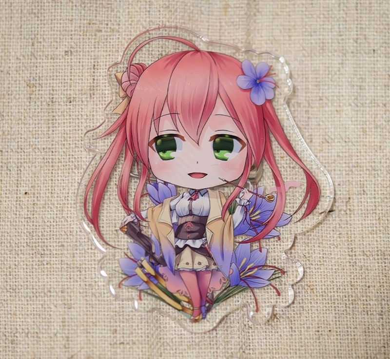 花騎士ちびキャラアクリルバッジ
