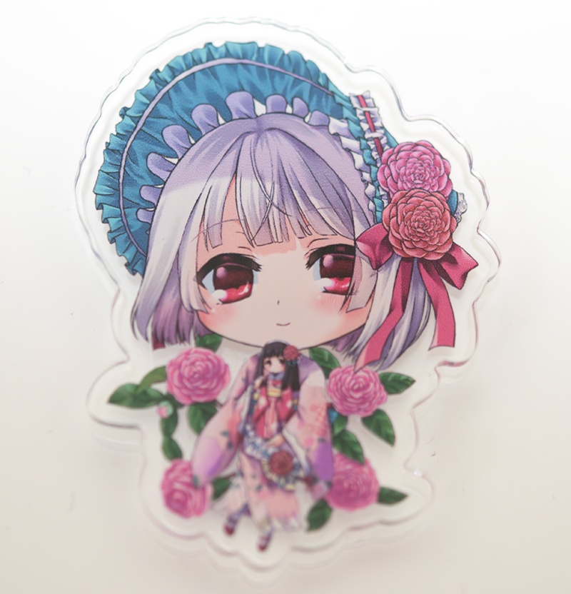 花騎士ちびキャラアクリルバッジ