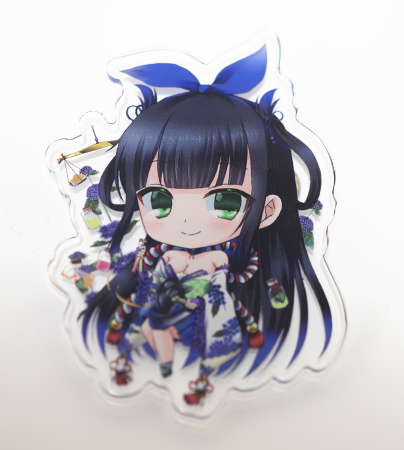 花騎士ちびキャラアクリルバッジ