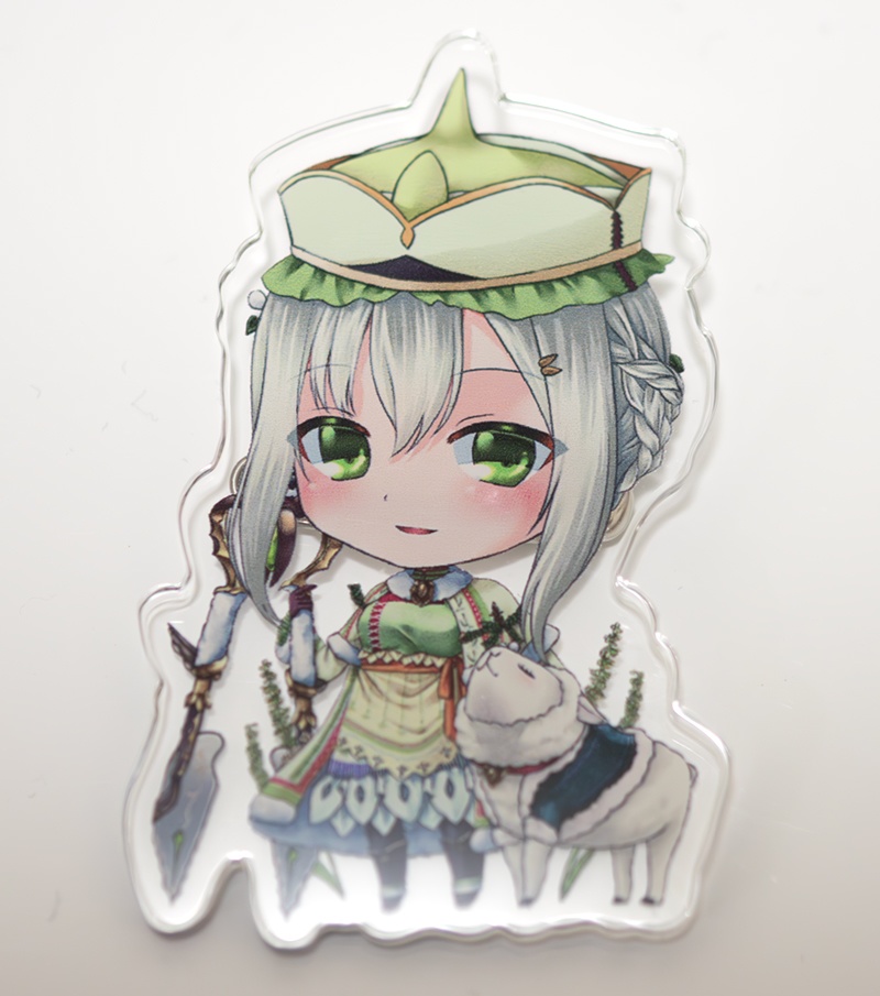 花騎士ちびキャラアクリルバッジ