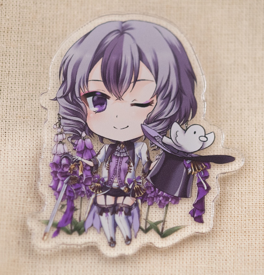 花騎士ちびキャラアクリルバッジ