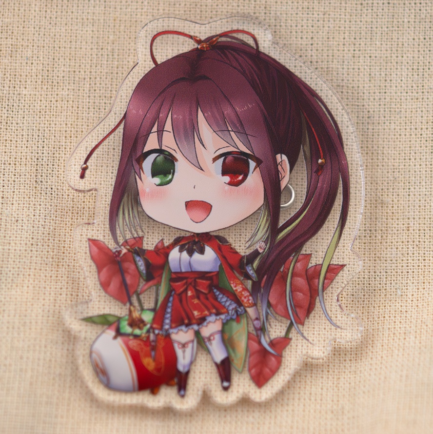 花騎士ちびキャラアクリルバッジ
