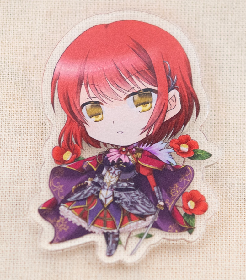 花騎士ちびキャラアクリルバッジ