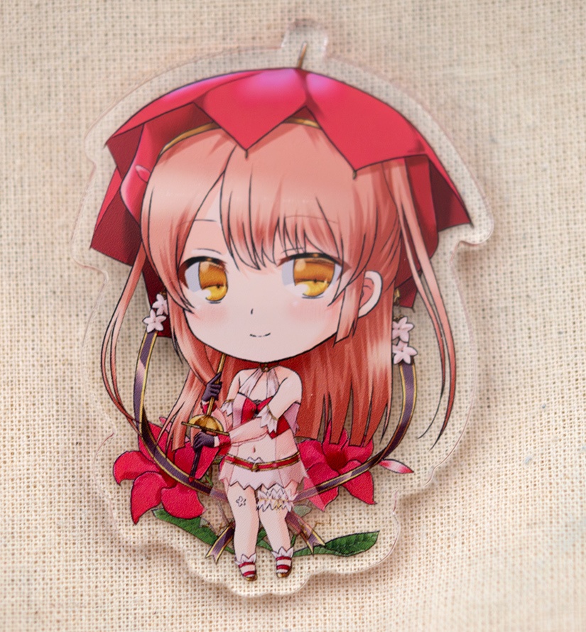 花騎士ちびキャラアクリルバッジ