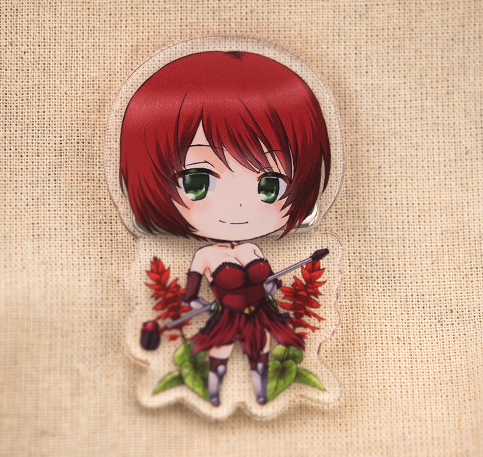花騎士ちびキャラアクリルバッジ