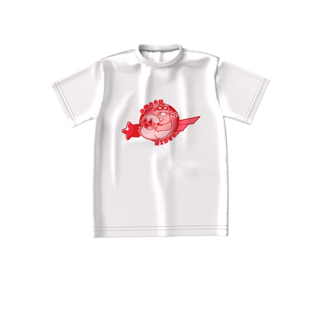 ビッグおまるライダーくまさんTシャツ