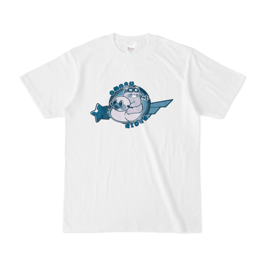 おまるライダーくまさんTシャツ(紺)