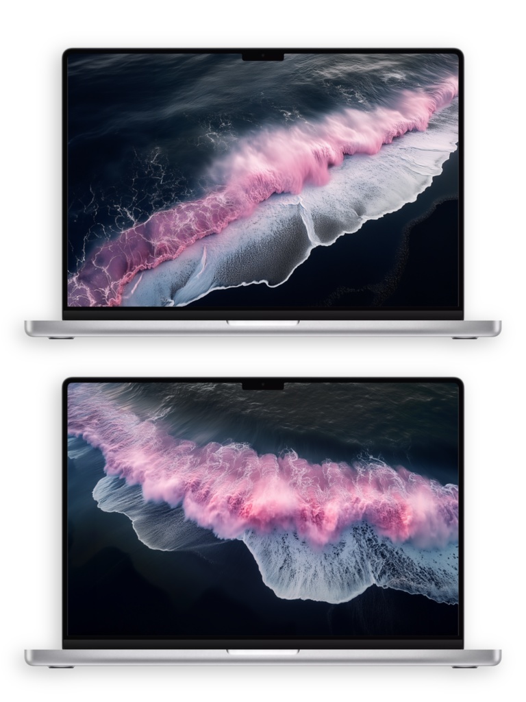 ピンクの海の波 壁紙セット|8枚セット|ライブ壁紙(iOS17以上 & Android)+静止画壁紙(スマホ・タブレット・PC)