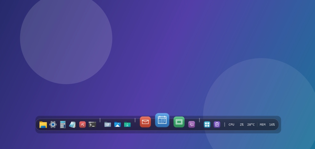 KiraDock — Mac 風に“拡大するドック”ランチャー for Windows