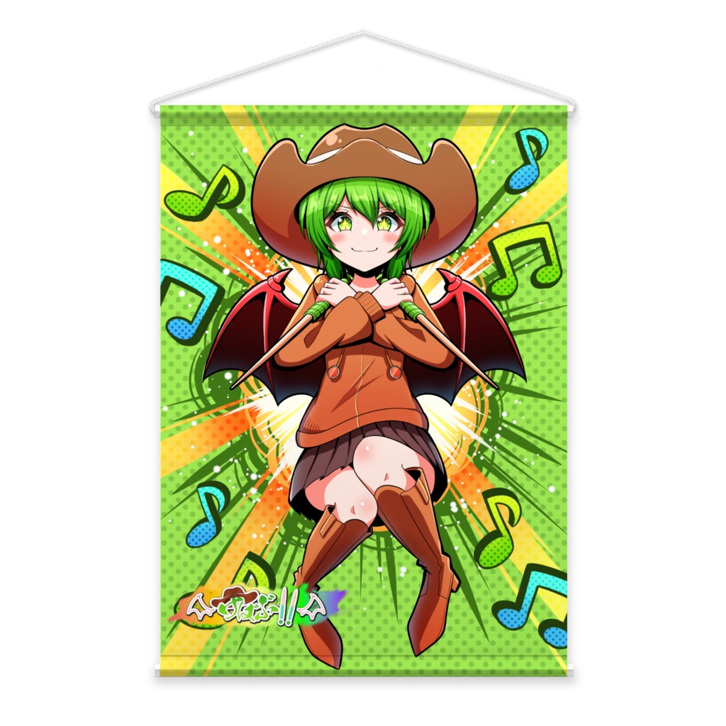 けばぶ!!5th Anniversaryタペストリー