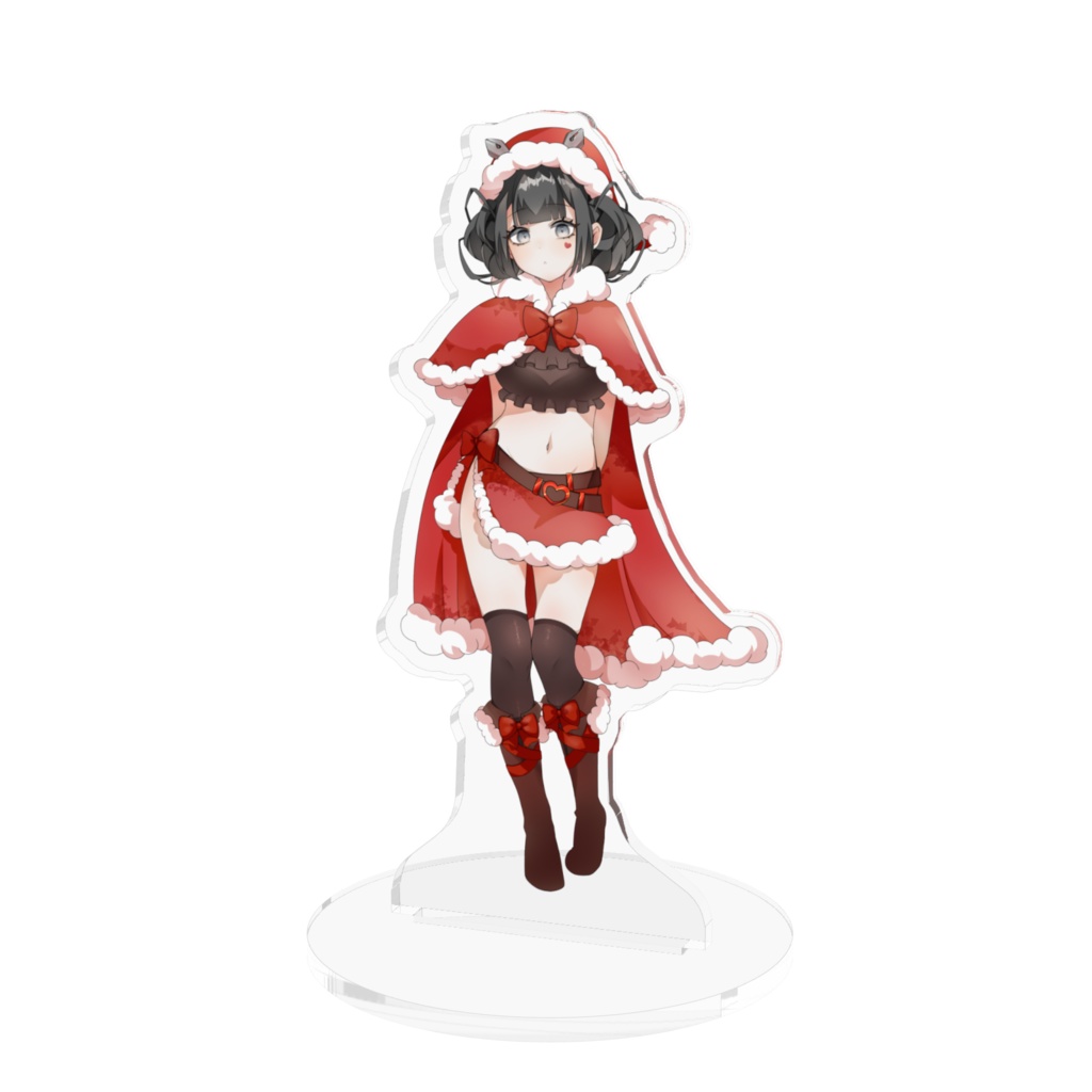 甘色てうアクリルフィギュア　Xmas_2025