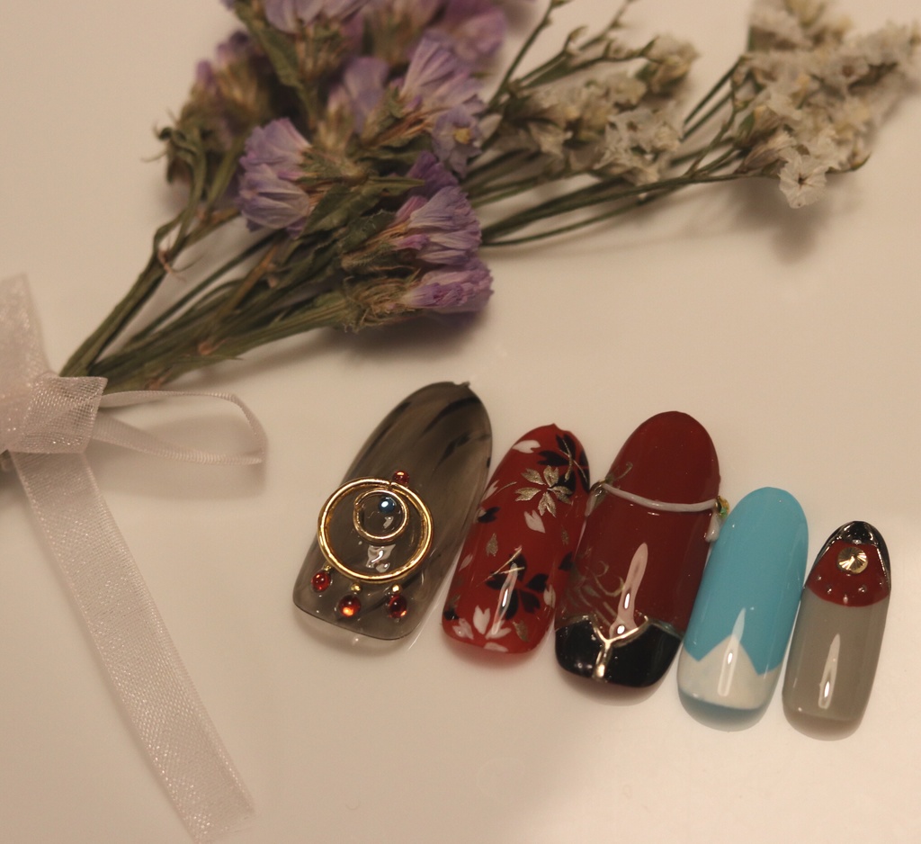 【オーダーネイルチップ】和泉守兼定 イメージネイル