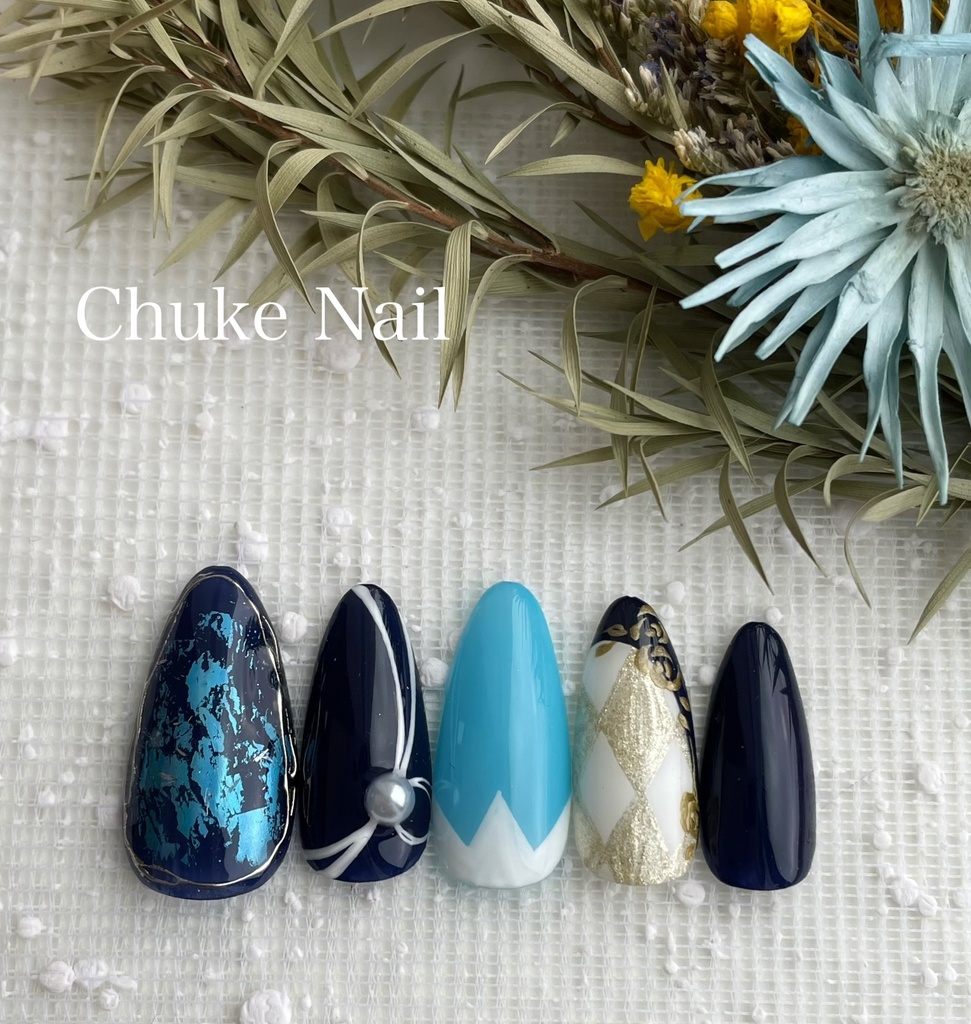 【オーダーネイルチップ】大和守安定 イメージネイル