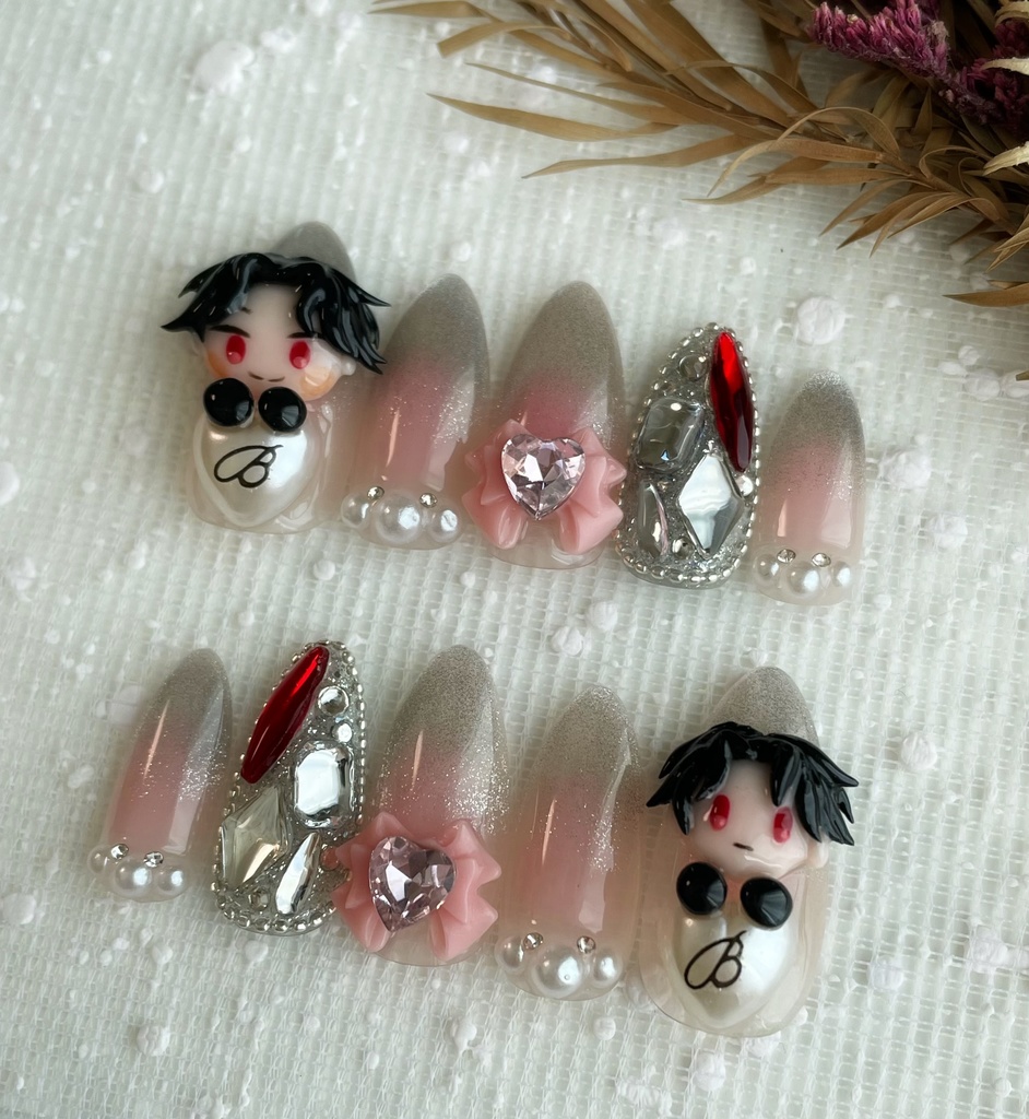 豊前江 推しネイル ネイルチップ