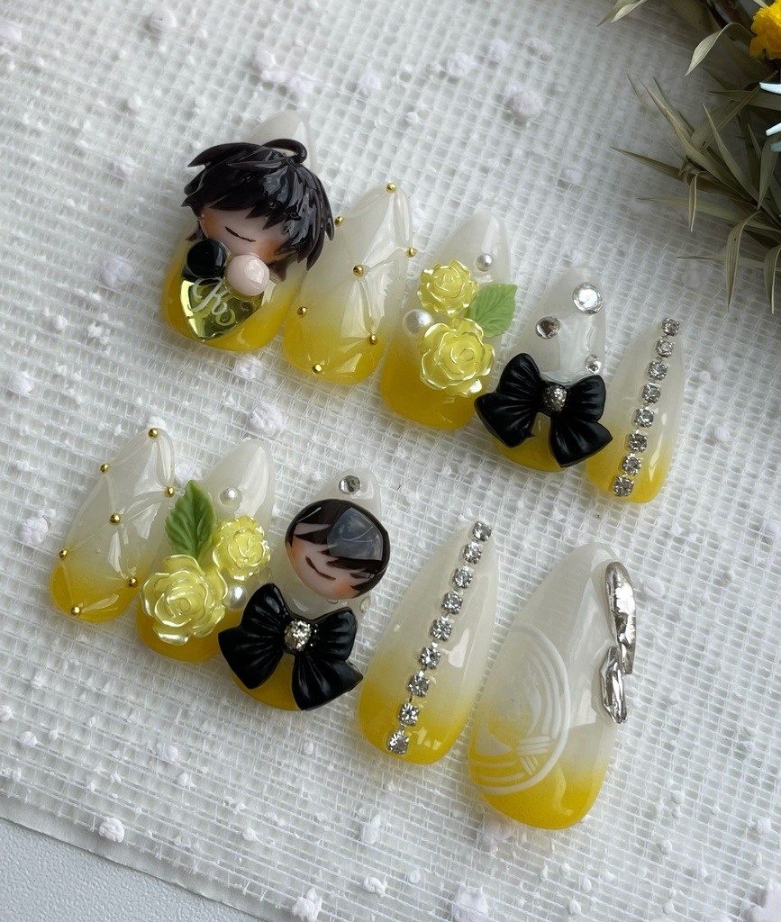 桑名江 推しネイル ネイルチップ