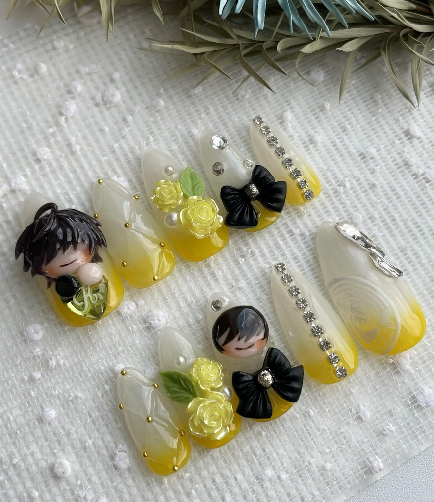 桑名江 推しネイル ネイルチップ