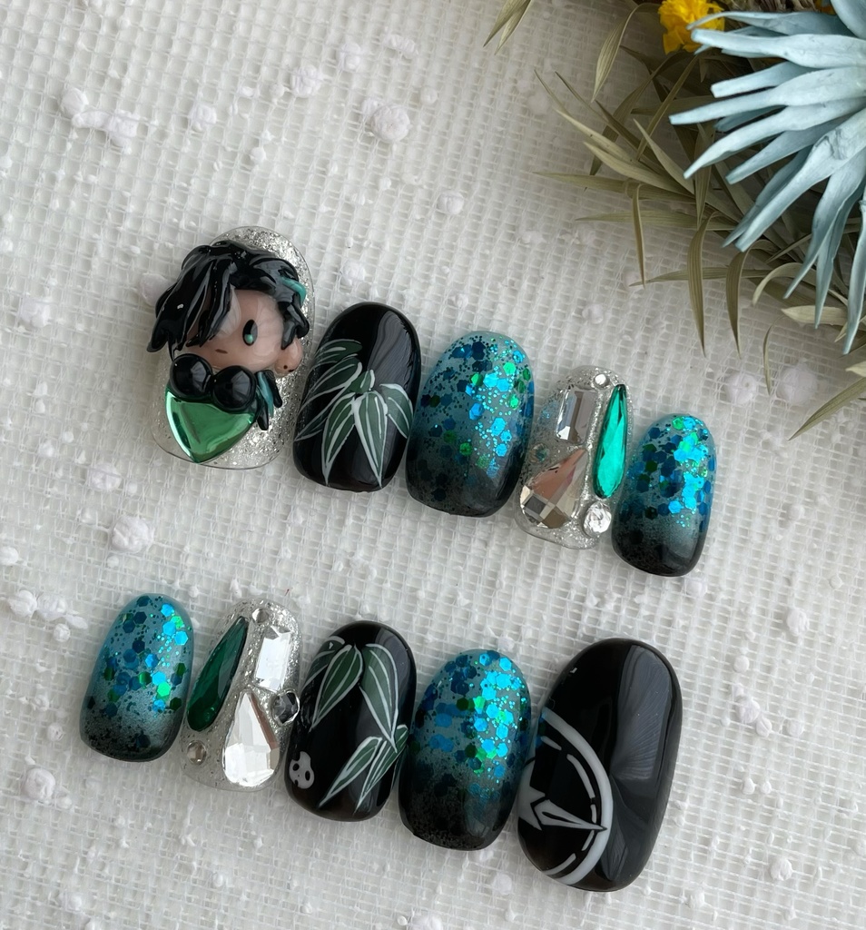 笹貫 推しネイル ネイルチップ