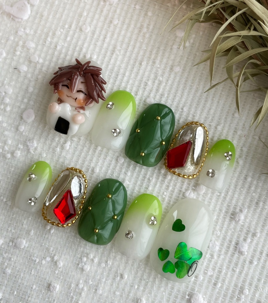 御手杵 もぐもぐ男士 ネイルチップ 現品販売