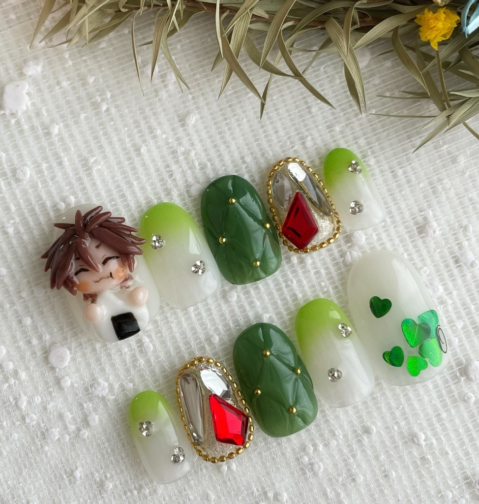 御手杵 もぐもぐ男士 ネイルチップ 現品販売