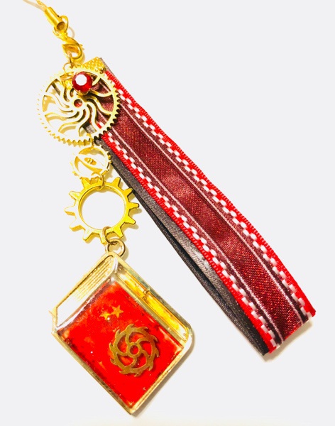 文アル風リボンストラップ