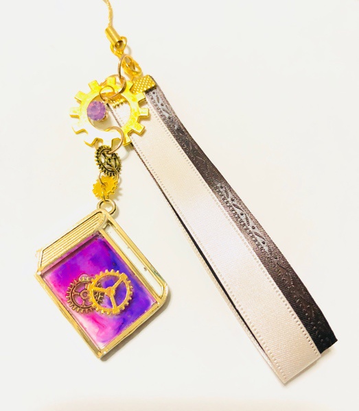 文アル風リボンストラップ