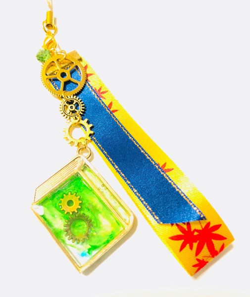 文アル風リボンストラップ