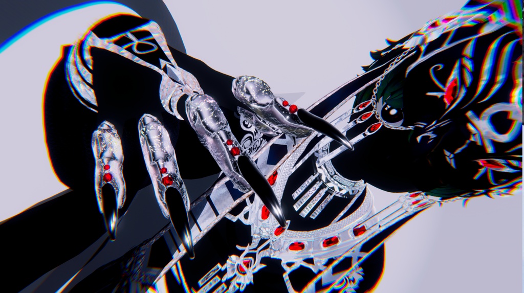 【VRCHAT】🐺 CLUTCH 🐺 #フィンガーアーマー【8アバター対応】