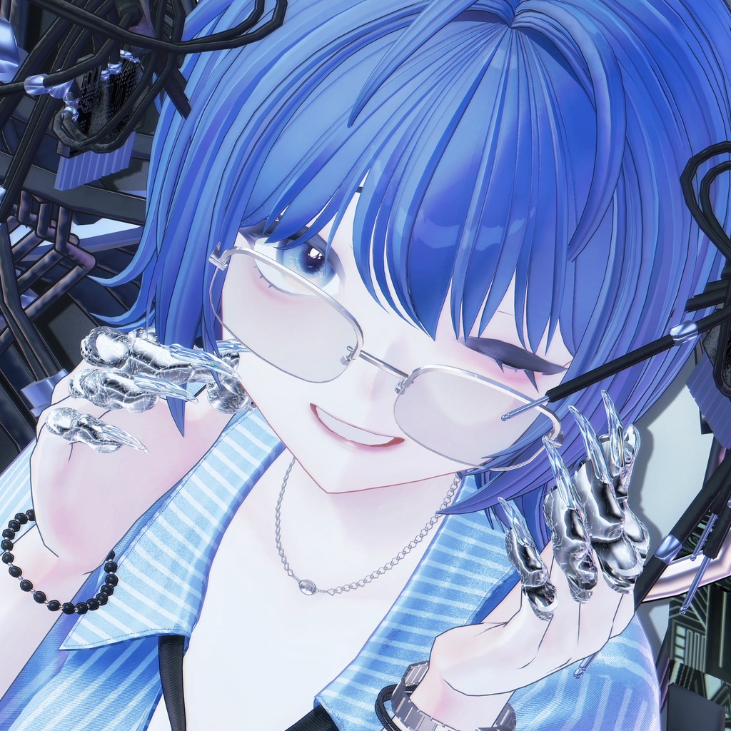 【VRCHAT】🐺 CLUTCH 🐺 #フィンガーアーマー【8アバター対応】