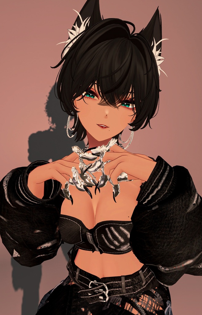【VRCHAT】🐺 CLUTCH 🐺 #フィンガーアーマー【8アバター対応】