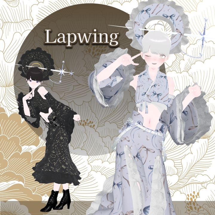 【VRCHAT】⛩️夜宴⛩️【+Head/MOCBody_M/Marubody/Lapwing/IOLI&VAZILE/クラエナ対応衣装】