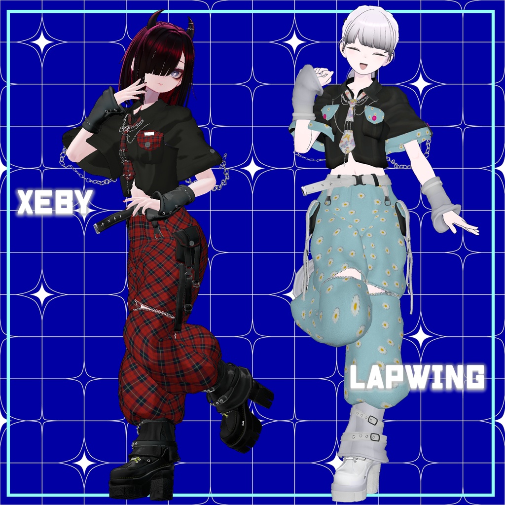 【VRCHAT】🖤RAMPAGE🖤【13アバター対応衣装】