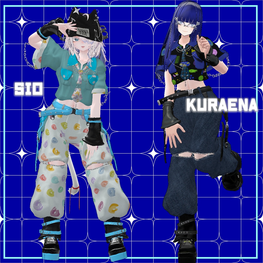 【VRCHAT】🖤RAMPAGE🖤【13アバター対応衣装】