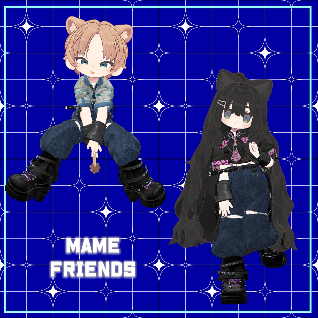 【VRCHAT】🖤RAMPAGE🖤【13アバター対応衣装】