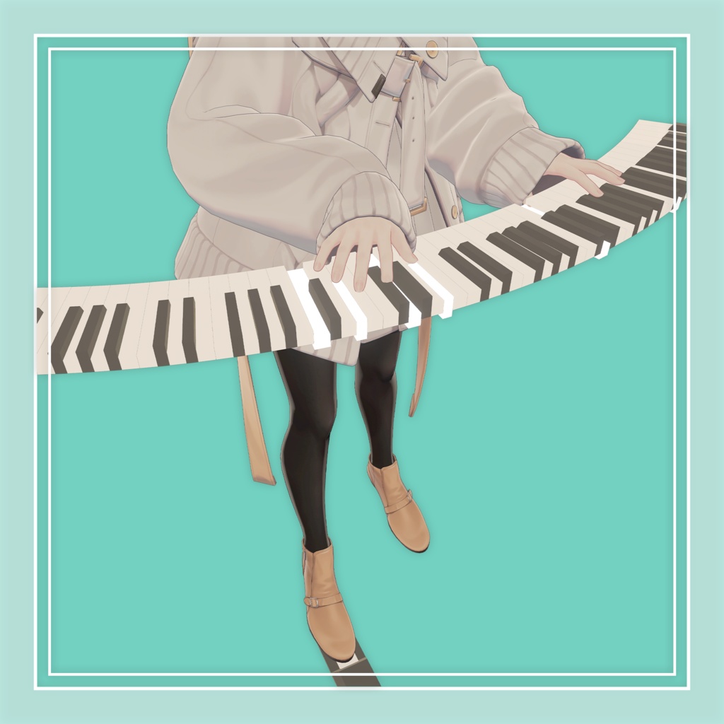 【MA対応】ピアノギミック "ARC-88"【OSCアプリ同梱】