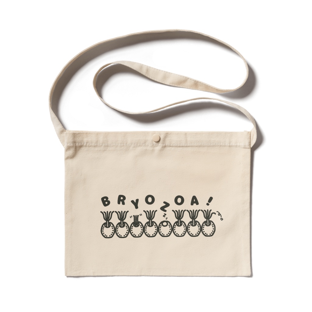 BRYOZOAサコッシュ（ナチュラル）