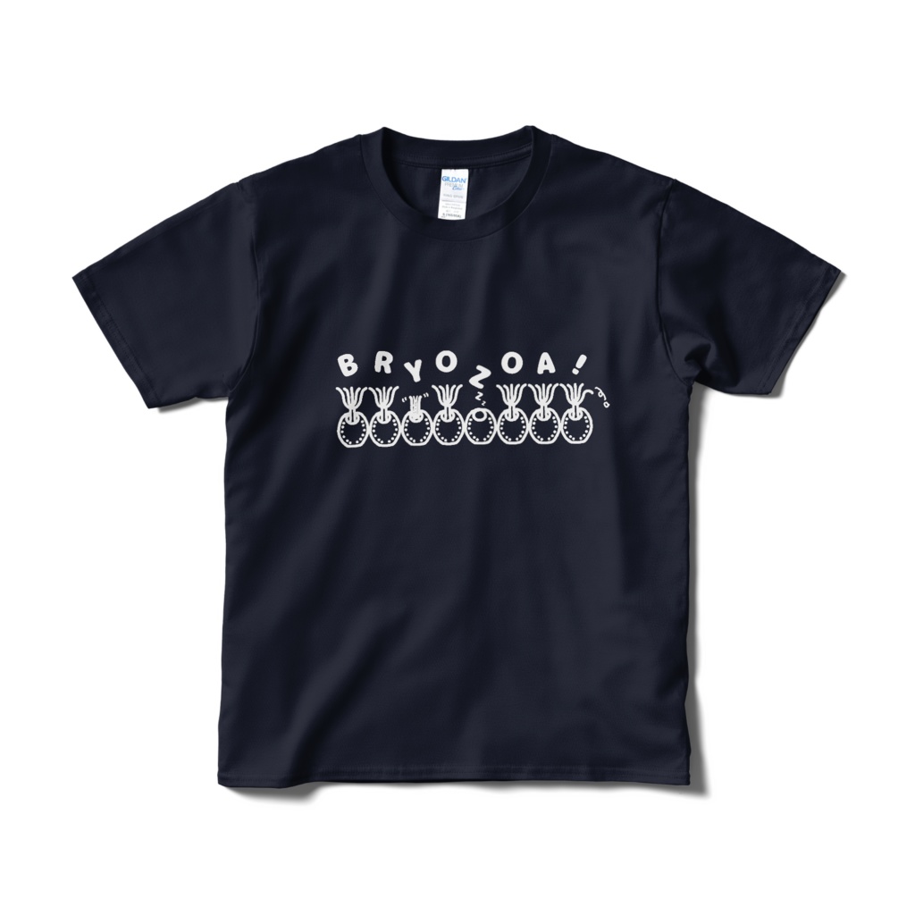 BRYOZOA Tシャツ（紺）