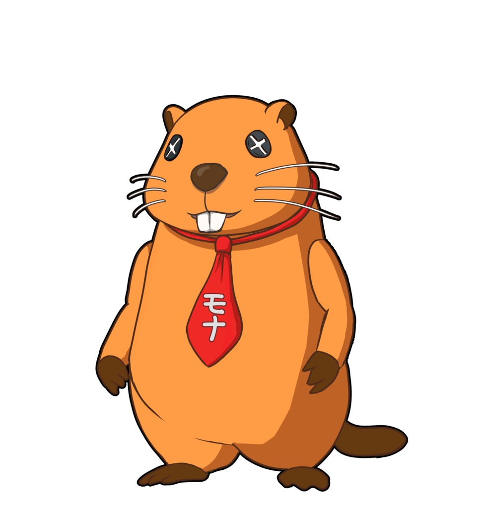 ビーバー両面ふかふかクッション