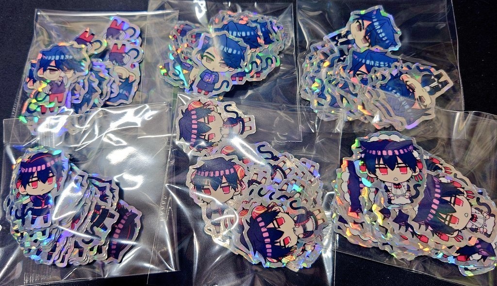 ネコミミめいたんていシール