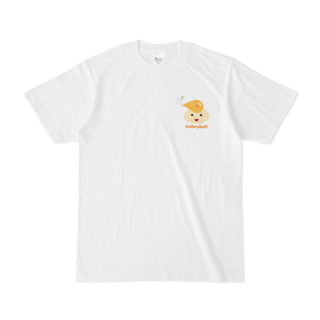 Leafy Friends Volleyball Tシャツ（表：Volleyball 　裏：ロゴ）